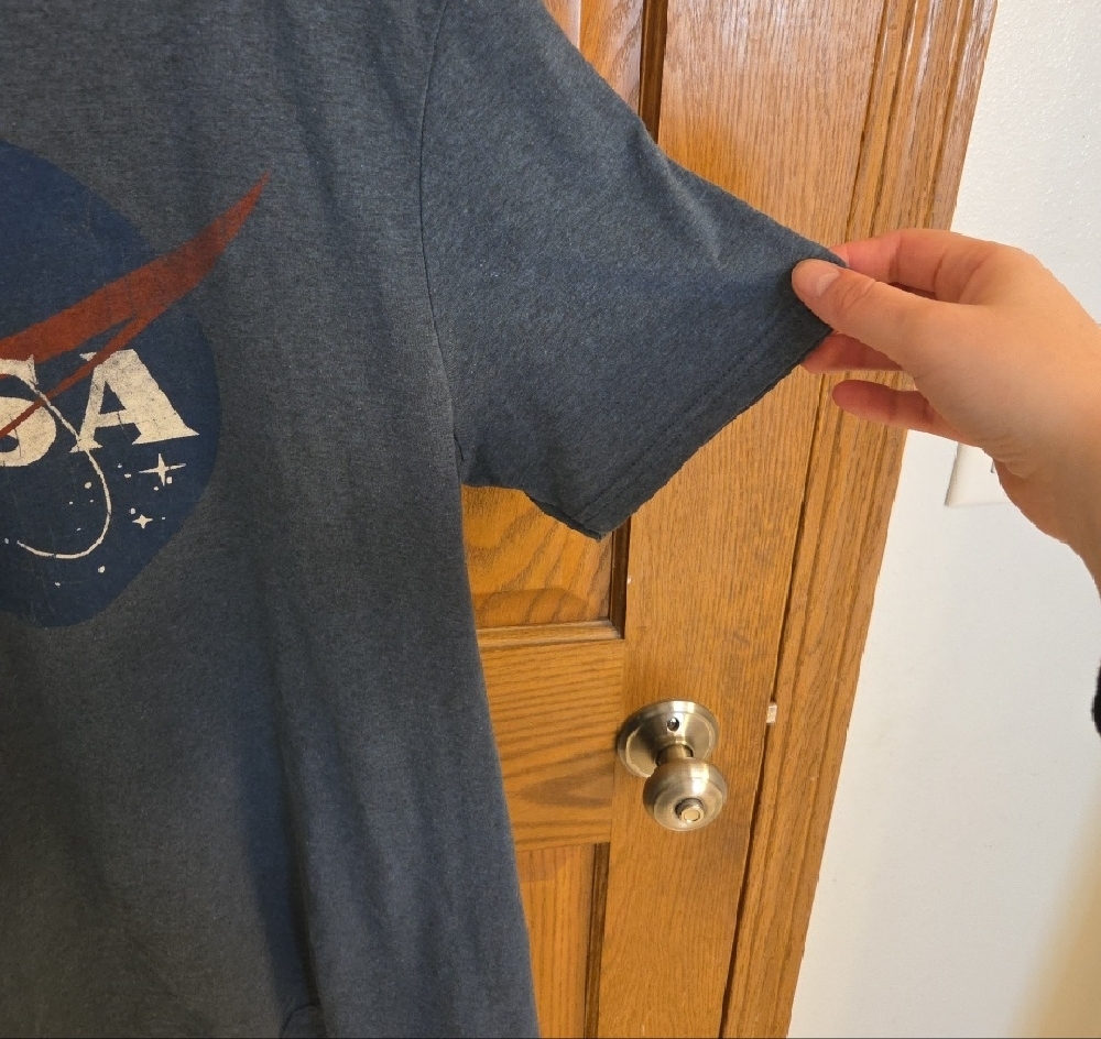 Men's NASA Short Sleeve Logo Tee - Picture 5 of 8